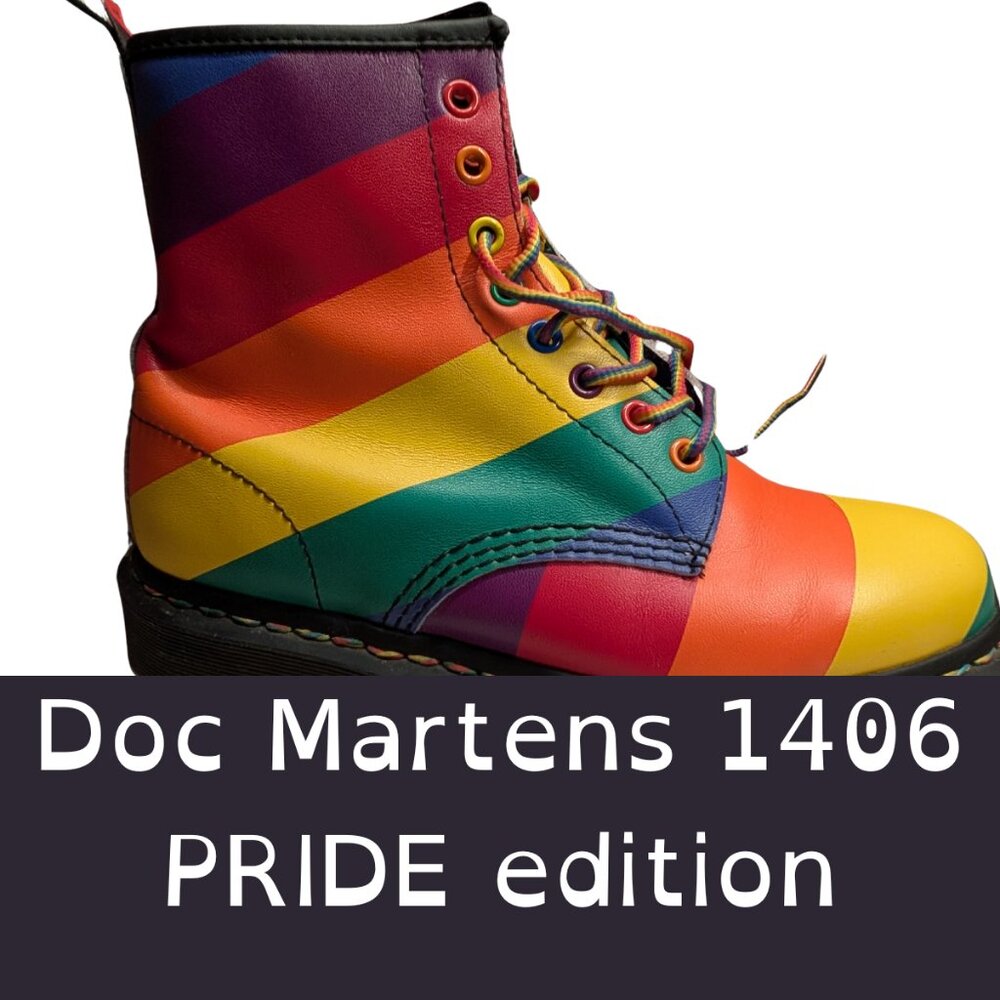 Doc Martens 1460 8 hole boots | PRIDE edition